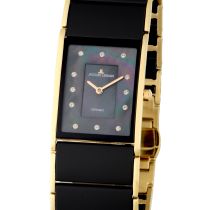 Jacques Lemans 1-1940J Dublin Keramik Damenuhr 24 x 28 mm