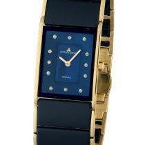 Jacques Lemans 1-1940L Dublin Keramik Damenuhr 24 x 28 mm