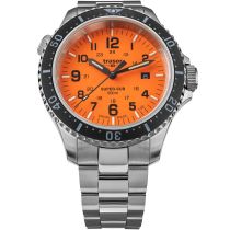 Traser H3 109381 P67 T25 SuperSub Orange 46 mm Taucheruhr Herrenuhr 50ATM