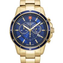 Swiss Alpine Military 7089.9115 Chronograph Herrenuhr 44mm 10ATM