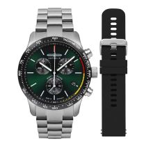 Zeppelin 7288M-4_set Herrenuhr Night Cruise Chronograph 43mm 10ATM