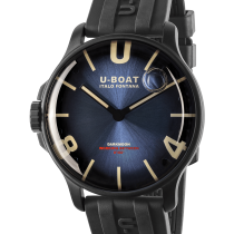 U-Boat 8700/D Darkmoon Blue IPB Soleil Herrenuhr 44mm 5ATM