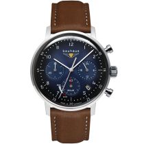 Bauhaus 2086-3 Herrenuhr Dessau Solar Chrono 41mm 5ATM