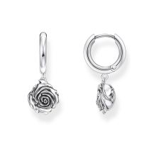 Thomas Sabo CR757-637-21 Creolen midnight rose silber Damen
