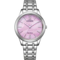 Citizen EM0411-71X Damenuhr Eco-Drive Elegance 34mm 5ATM 