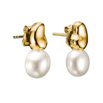 Thomas Sabo H2320-430-14 Ohrstecker mit Perlen Natural Beauty vergoldet Damen