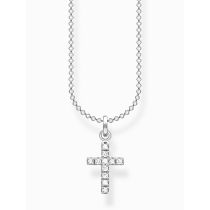 Thomas Sabo KE2069-051-14-L38V Silberne Kette Kreuz Pavé Damen