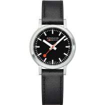 Mondaine MST.34020.LBV.SET Damenuhr Stop2go 34mm 3ATM