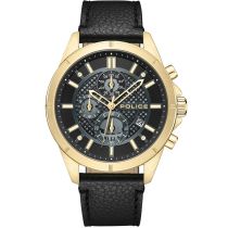 Police PEWGC0054001 Herrenuhr Burbank Chronograph 45mm 5ATM 