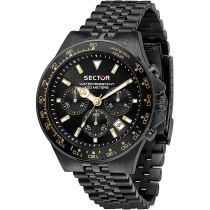 Sector R3273661029 Serie 230 Chronograph Herrenuhr 43mm 10ATM