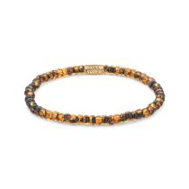 Rebel & Rose Armband Glass Rocks Tiger RR-40114-G-S Damen