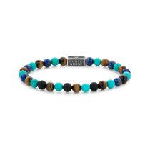 Rebel & Rose Armband Mix Turquoise 925 RR-6S006-S-M Unisex