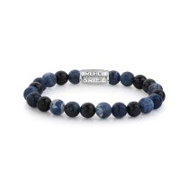 Rebel & Rose Armband Blue Rocks RR-80045-S-L Herren
