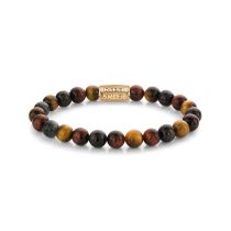 Rebel & Rose Armband Who's afraid of the Tiger RR-80088-G-M Herren