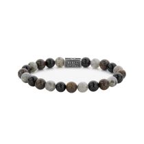 Rebel & Rose Armband Mix Brown 925 RR-8S007-S-L+ Herren