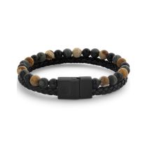 Rebel & Rose RR-M0059-S-L+ Armband Full Metal Combo 12mm Autumn Storm