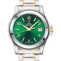 Swiss Military SM34002.28 Herrenuhr 39mm 5ATM