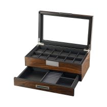Rothenschild Uhren & Schmuckbox RS-2382-W für 12 Uhren