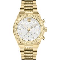 Versace VESO00822 Greca Sporty Chronograph Herrenuhr 46mm 5ATM