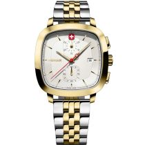 Wenger 01.1933.107 Herrenuhr Vintage Classic Chronograph 40mm 5ATM