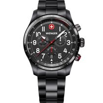 Wenger 01.0543.117 Herrenuhr Terragraph Chrono 43mm 10ATM 