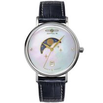 Zeppelin 7133-3 Damenuhr Luna Mondphase 36mm 5ATM 