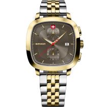 Wenger 01.1933.106 Herrenuhr Vintage Classic Chronograph 40mm 5ATM