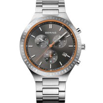 Bering 11743-709 Classic Titanium Chronograph Herrenuhr 40mm 5ATM