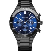 Bering 15043-727 Herrenuhr Chronograph 43mm 10ATM