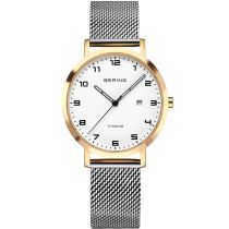 Bering 18634-010 Damenuhr Titanium 34mm 5ATM 