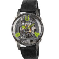 U-Boat 3350 Herrenuhr U-65 44mm SS Green 5ATM 
