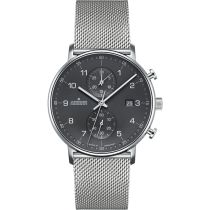 Junghans 41487744 Herrenuhr FORM C Chronograph 40mm 5ATM 