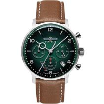 Zeppelin 8086-4N Hindenburg LZ129 Chronograph Solar 41mm 5ATM