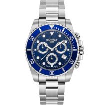 Roamer 851837 41 45 20 Herrenuhr Deep Sea 100 Chronograph 42mm 10ATM