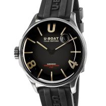 U-Boat 9018/B Darkmoon 40mm SS Herrenuhr 5ATM