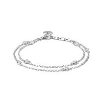 Thomas Sabo A2216-051-14-L19V Armband doppelreihig Zirkonia silber