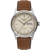 Bauhaus 2366-5 Herrenuhr Aviation Automatik 42mm 10ATM