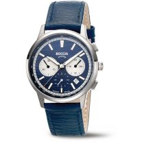 Boccia 3734-02 Herrenuhr Titanium Chronograph 40mm 5ATM 