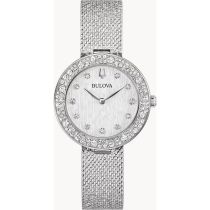 Bulova 96L329 Damenuhr Crystal Phantom 30,5mm 3ATM 