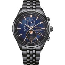 Citizen BY1035-56L Herrenuhr Eco-Drive 4-Zonen Funkuhr Mondphase 42mm 10ATM