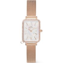 Daniel Wellington DW00100748 Damenuhr Quadro Charm Bezel 26mm 3ATM