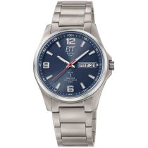 ETT Eco Tech Time EGT-11602-31M Herrenuhr Everest Solar Funkuhr 41mm 10ATM