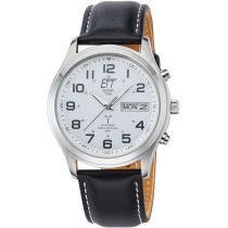 ETT Eco Tech Time EGS-11436-12L Herrenuhr Funk Solar Drive Gobi 42mm 5ATM 
