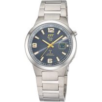 ETT Eco Tech Time EGT-11708-52M Herrenuhr Funk Solar Drive Everest Gents Titan 41mm 5ATM 