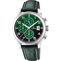 Festina F20375/8 Herrenuhr Chronograph 43mm 10ATM 