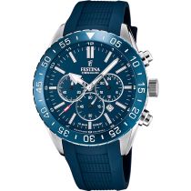 Festina F20515/1 Ceramic Chronograph Herrenuhr 44mm 10ATM