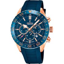 Festina F20516/1 Ceramic Chronograph Herrenuhr 44mm 10ATM