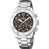 Festina F20603/6 Damenuhr Boyfriend Chronograph 39mm 10ATM
