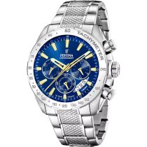 Festina F20668/2 Herrenuhr Timeless Chronograph 45mm 10ATM 