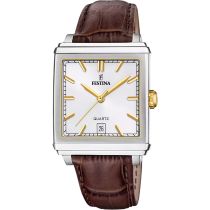 Festina F20681/4 Herrenuhr Quarz Eckig 39mm 5ATM 